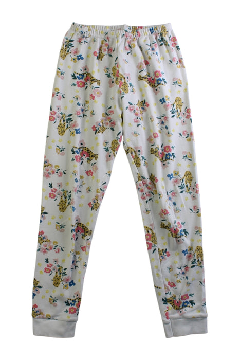 A Multicolour Casual Pants from Petit Bateau in size 6T for girl. (Front View)