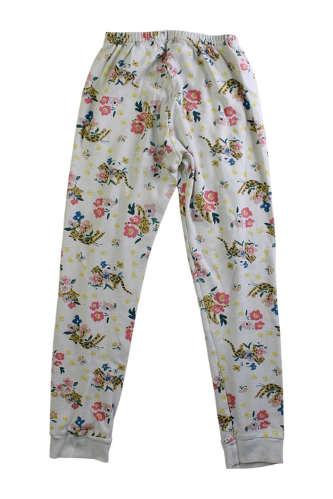 A Multicolour Casual Pants from Petit Bateau in size 6T for girl. (Back View)
