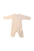 A White Long Sleeve Bodysuits from Nature Baby in size Newborn for neutral. (Back View)