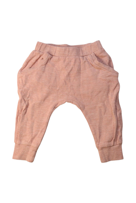 A Peach Casual Pants from Wilson & Frenchy in size 12-18M for girl. (Front View)