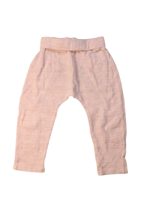 A Peach Sweatpants from Wilson & Frenchy in size 12-18M for girl. (Back View)