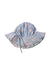 A Blue Sun Hats from Toshi in size O/S for girl. (Front View)