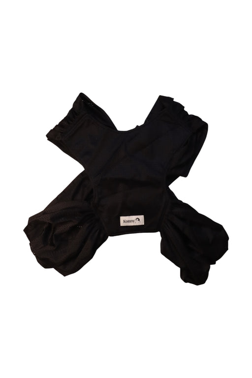 A Black Baby Carriers from Konny in size O/S for neutral. (Front View)