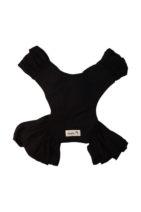 A Black Baby Carriers from Konny in size O/S for girl. (Front View)
