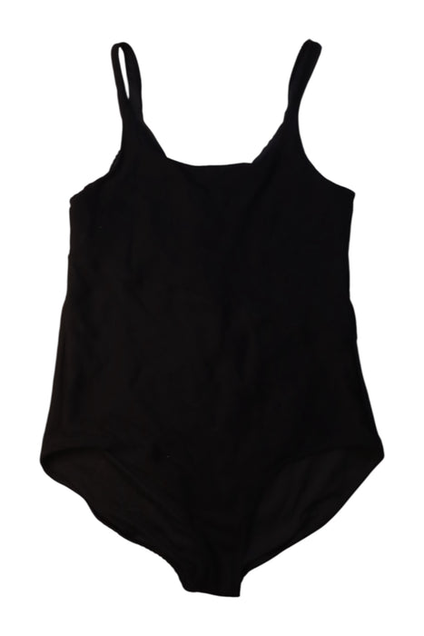 A Black Swimsuits from Hatch in size L for maternity. (Front View)