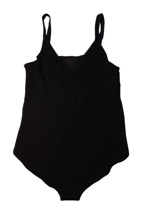 A Black Swimsuits from Hatch in size L for maternity. (Back View)