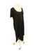 A Black Short Sleeve Dresses from Hatch in size Maternity-L for maternity. (Front View)