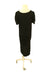 A Black Short Sleeve Dresses from Hatch in size Maternity-L for maternity. (Back View)