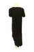 A Black Short Sleeve Dresses from Hatch in size Maternity-L for maternity. (Back View)
