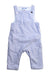 A Blue Long Overalls from Jacadi in size 6-12M for boy. (Front View)
