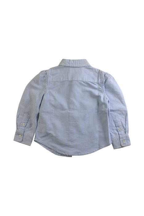 A Blue Long Sleeve Shirts from Ralph Lauren in size 2T for girl. (Back View)