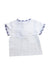 A White Short Sleeve Shirts from Purete du... Bebe in size 6-12M for boy. (Back View)