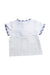 A White Short Sleeve Shirts from Purete du... Bebe in size 6-12M for boy. (Back View)