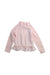 A Pink Long Sleeve Tops from Seed in size 3T for girl. (Front View)