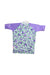 A Purple Rash Guards from Platypus in size 18-24M for girl. (Back View)