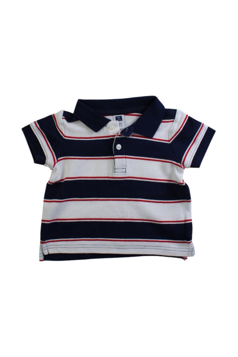 A Multicolour Short Sleeve Polos from Janie & Jack in size 3-6M for boy. (Front View)
