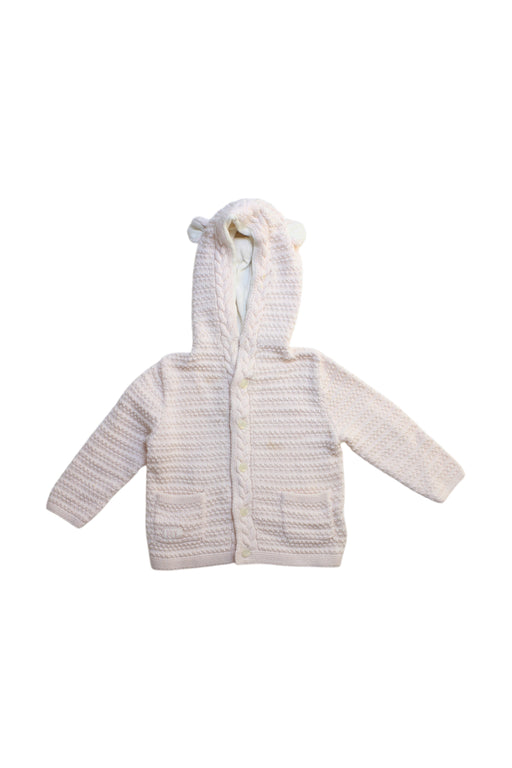 A Ivory Cardigans from Ralph Lauren in size 6-12M for girl. (Front View)