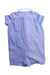 A Blue Short Sleeve Rompers from Ralph Lauren in size 3-6M for boy. (Back View)