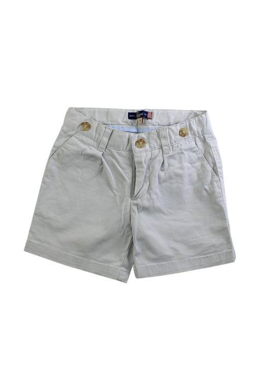 A White Shorts from Tizzas in size 4T for boy. (Front View)