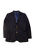 A Navy Blazers from Crewcuts in size 7Y for girl. (Front View)