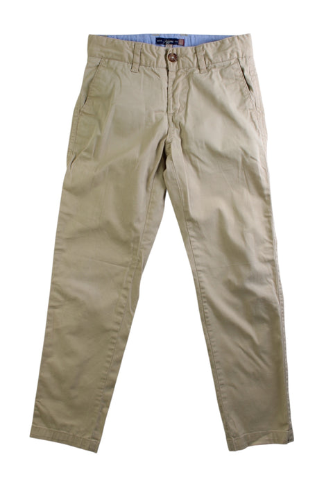 A Beige Casual Pants from Tizzas in size 5T for boy. (Front View)