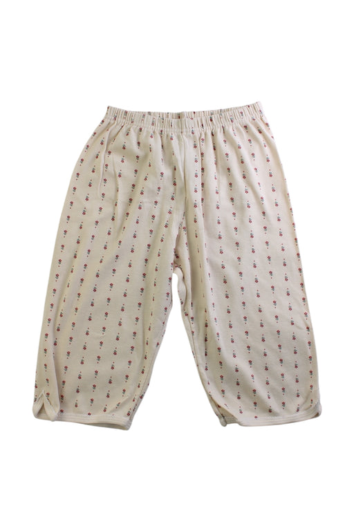 A Beige Casual Pants from Petit Bateau in size 10Y for girl. (Front View)