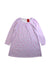 A Pink Long Sleeve Dresses from Seed in size 7Y for girl. (Front View)