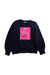 A Navy Crewneck Sweatshirts from Jacadi in size 10Y for girl. (Front View)