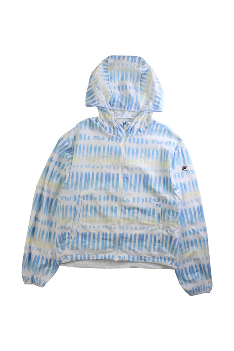 A Multicolour Lightweight Jackets from Fila in size 10Y for girl. (Front View)