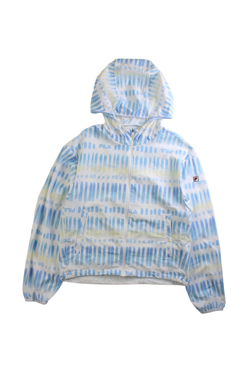 A Multicolour Lightweight Jackets from Fila in size 10Y for girl. (Front View)