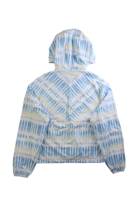 A Multicolour Lightweight Jackets from Fila in size 10Y for girl. (Back View)