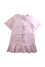 A Pink Short Sleeve Dresses from Mama Luma in size 9Y for girl. (Front View)