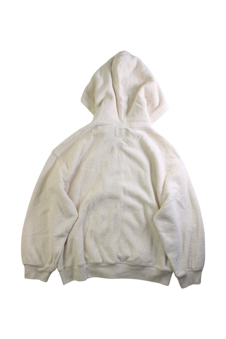 A Ivory Hooded Sweatshirts from American Vintage in size 9Y for girl. (Back View)