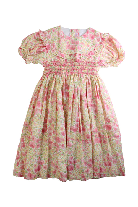 A Multicolour Short Sleeve Dresses from La Coqueta in size 9Y for girl. (Front View)