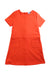 A Orange Short Sleeve Dresses from Jacadi in size 8Y for girl. (Front View)