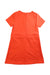 A Orange Short Sleeve Dresses from Jacadi in size 8Y for girl. (Back View)