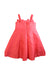 A Pink Sleeveless Dresses from Mama Luma in size 9Y for girl. (Back View)