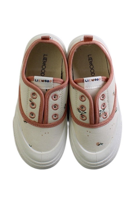 A White Sneakers from Liewood in size 6T for girl. (Back View)