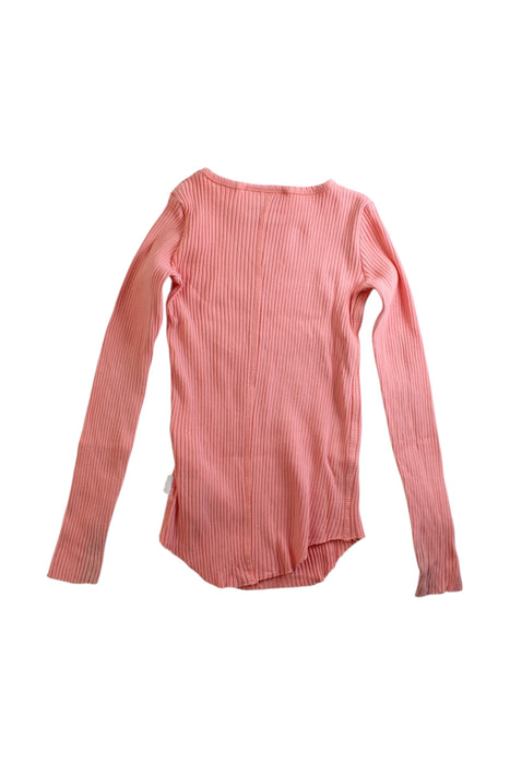 A Pink Long Sleeve Tops from Molo in size 7Y for girl. (Back View)