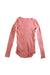 A Pink Long Sleeve Tops from Molo in size 7Y for girl. (Back View)