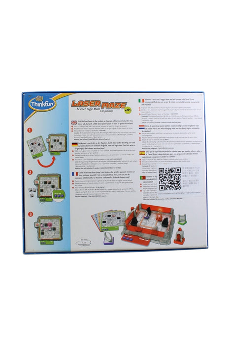 A Multicolour Board Games & Puzzles from ThinkFun in size O/S for neutral. (Back View)