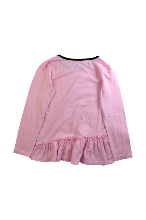 A Pink Long Sleeve Tops from Juicy Couture in size 8Y for girl. (Back View)