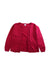 A Red Cardigans from Neck & Neck in size 8Y for girl. (Front View)