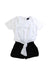 A White Shorts Sets from Givenchy in size 8Y for girl. (Front View)