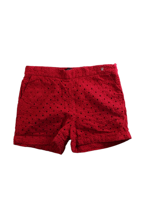 A Red Shorts from Carolina Herrera in size 10Y for girl. (Front View)