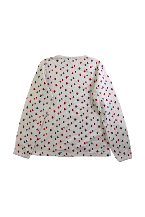A White Long Sleeve Tops from Petit Bateau in size 12Y for neutral. (Back View)