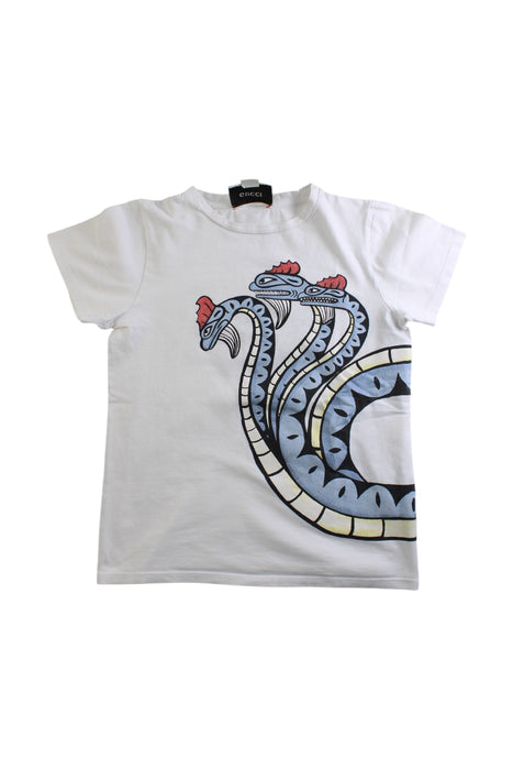 A White Short Sleeve T Shirts from Gucci in size 8Y for neutral. (Front View)