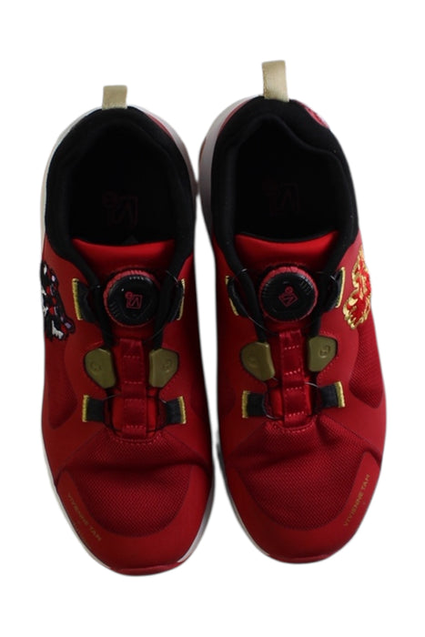 A Red Sneakers from Moody Tiger in size 11Y for neutral. (Back View)