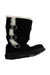 A Black Winter Boots from UGG in size 11Y for girl. (Front View)