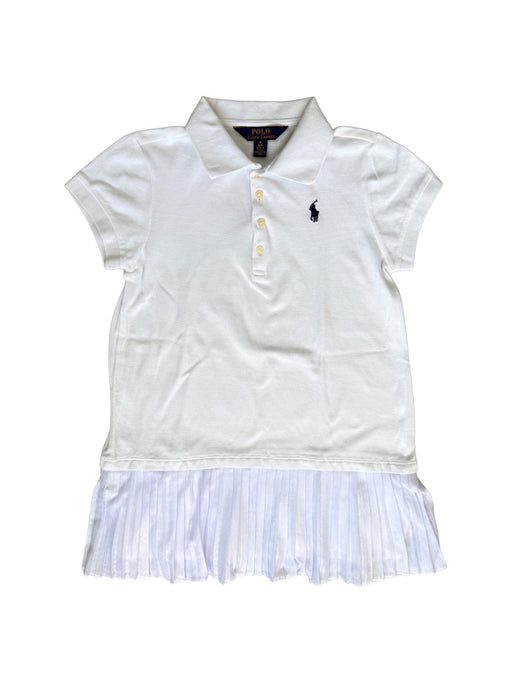 A White Sweater Dresses from Polo Ralph Lauren in size 8Y for girl. (Front View)